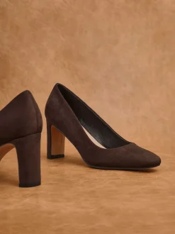 Linzi Brown Agenda Block Heel Courts