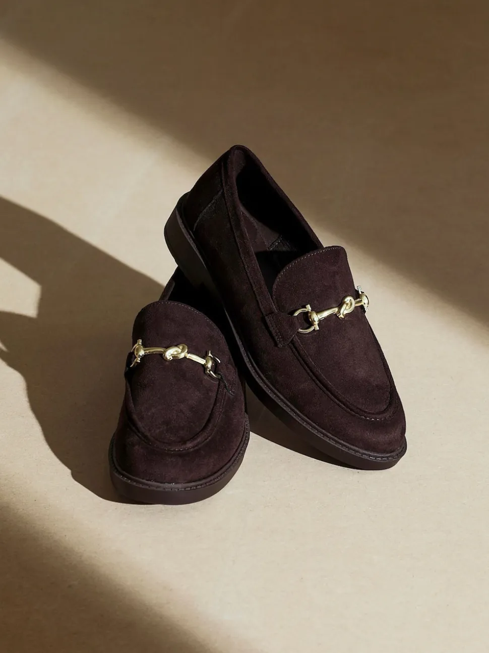 Linzi Brown Elite Classic Loafer With Embellishment