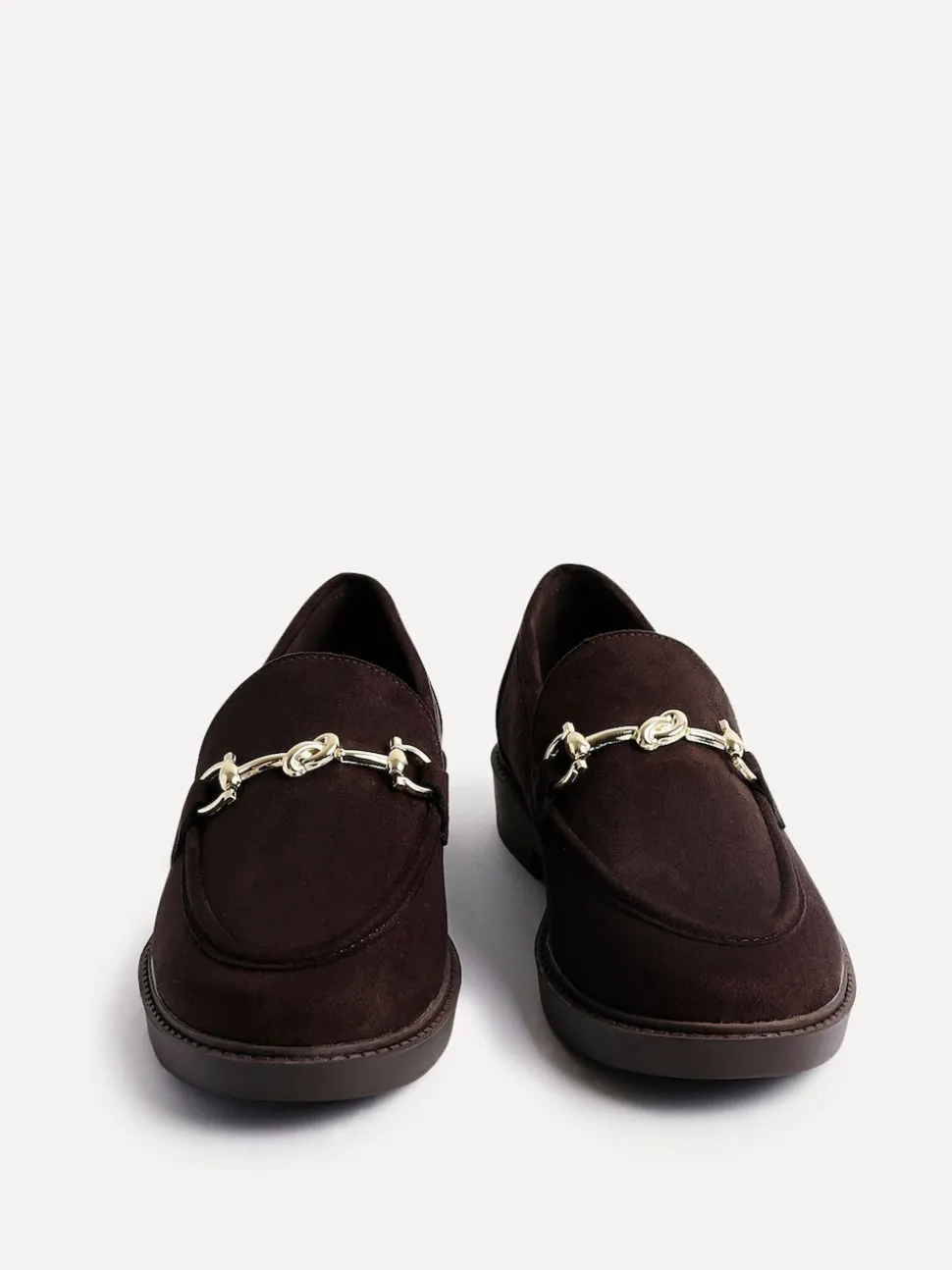 Linzi Brown Elite Classic Loafer With Embellishment