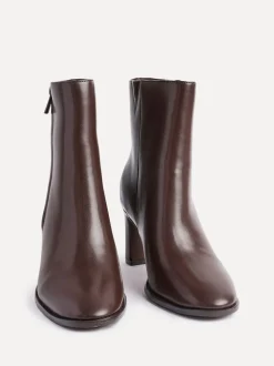 Linzi Brown Jonas Block Heel Ankle Boots