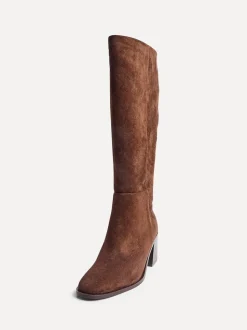 Linzi Brown Levine Block Heeled High Leg Boots