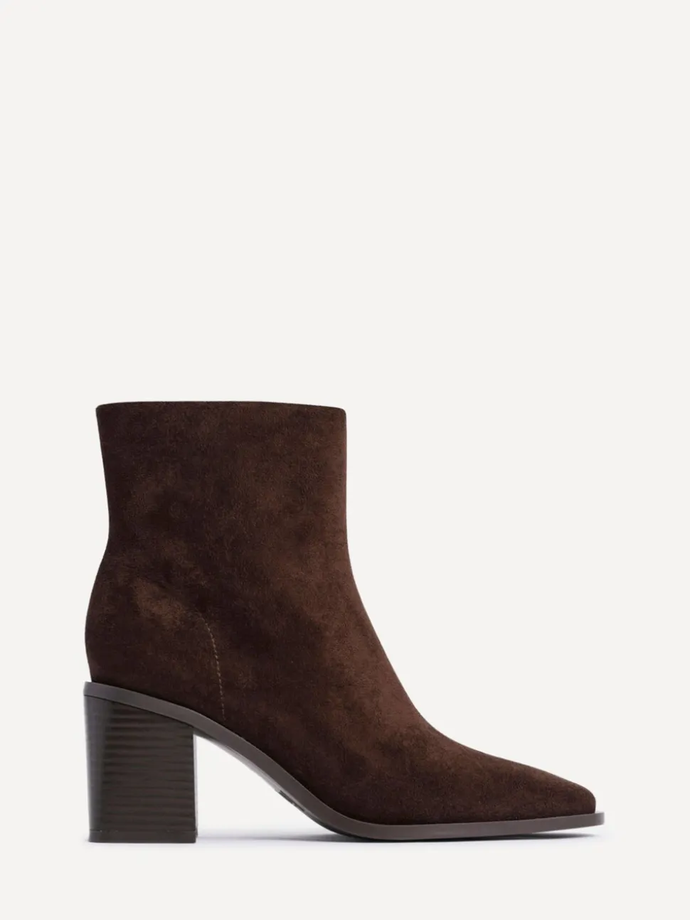 Linzi Brown Orlando Block Heeled Ankle Boots