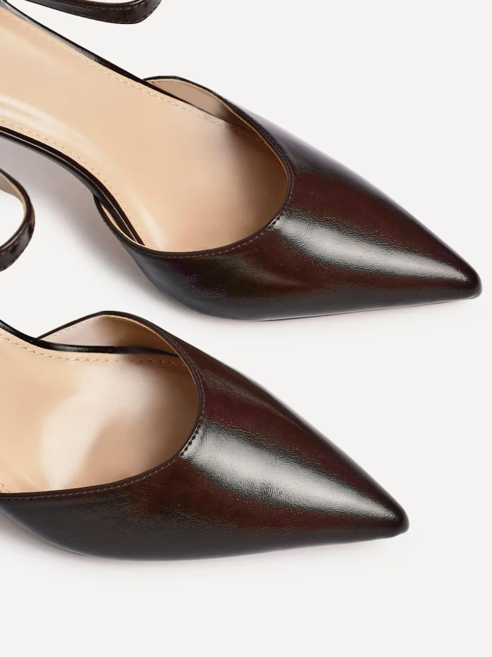 Linzi Brown Thea Classic Stiletto Court Heels