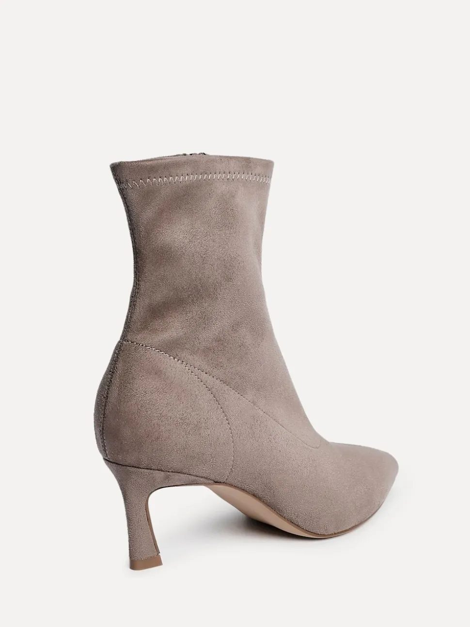 Linzi Brown Upgrade Kitten Heel Ankle Boots