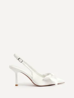 Linzi Cream Bridal Always Courts With Bow Detail