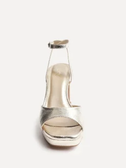 Linzi Gold Diva Platform Block Heels