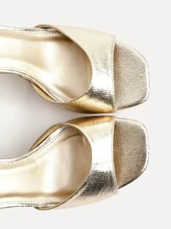 Linzi Gold Diva Platform Block Heels