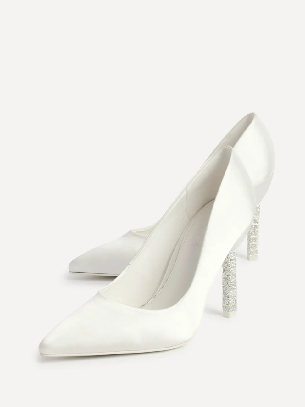 Linzi Ivory Adore Courts With Diamante Heel