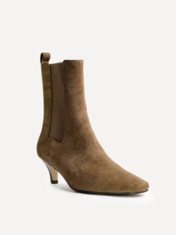 Linzi Natural Ritual Kitten Heeled Chelsea Boots