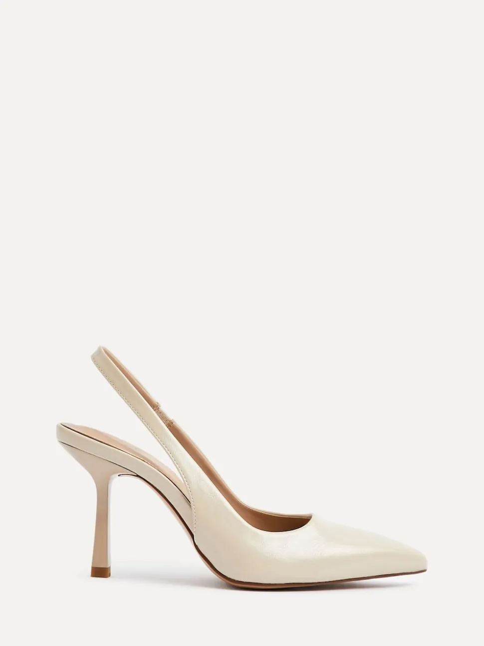 Linzi Nude Dash Slingback Court Heels