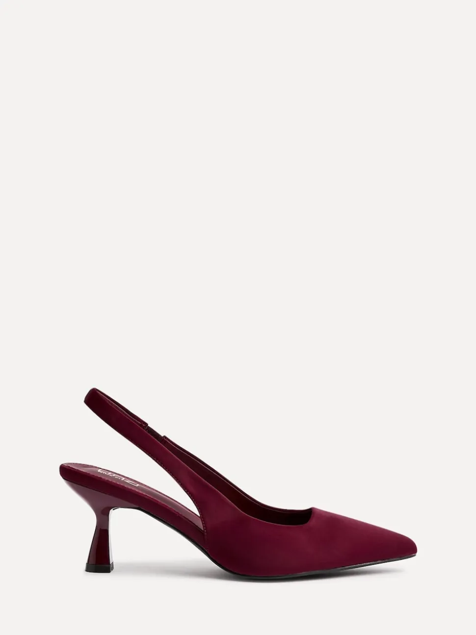 Linzi Red Izzie Wide Fit Slingback Court Heels