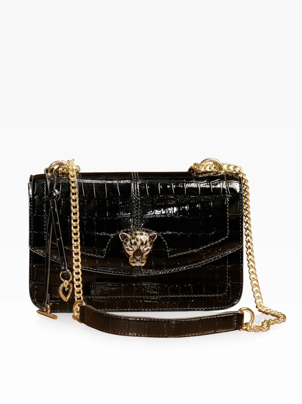 Lipsy Black Medium Chain Shoulder Bag