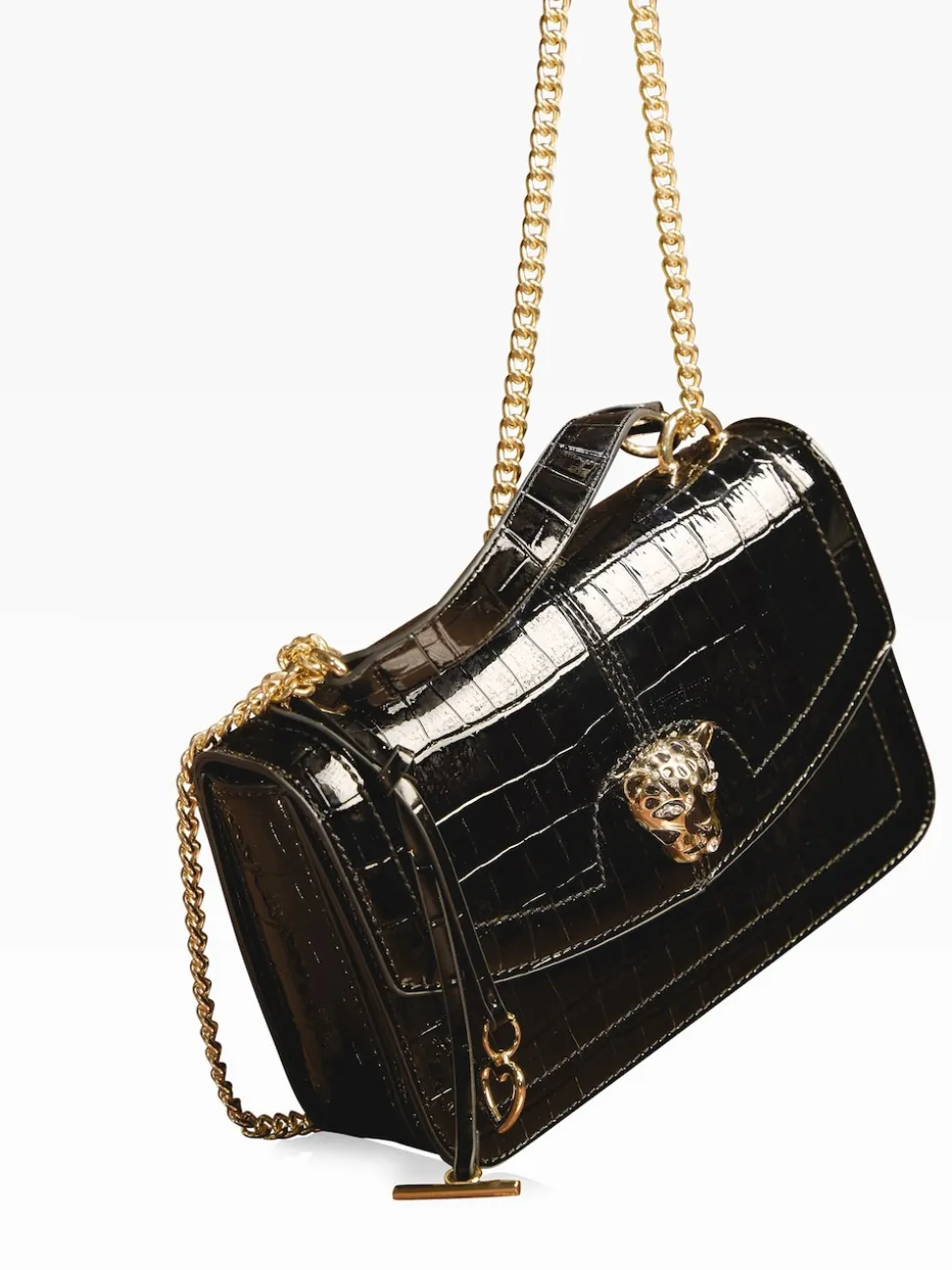 Lipsy Black Medium Chain Shoulder Bag
