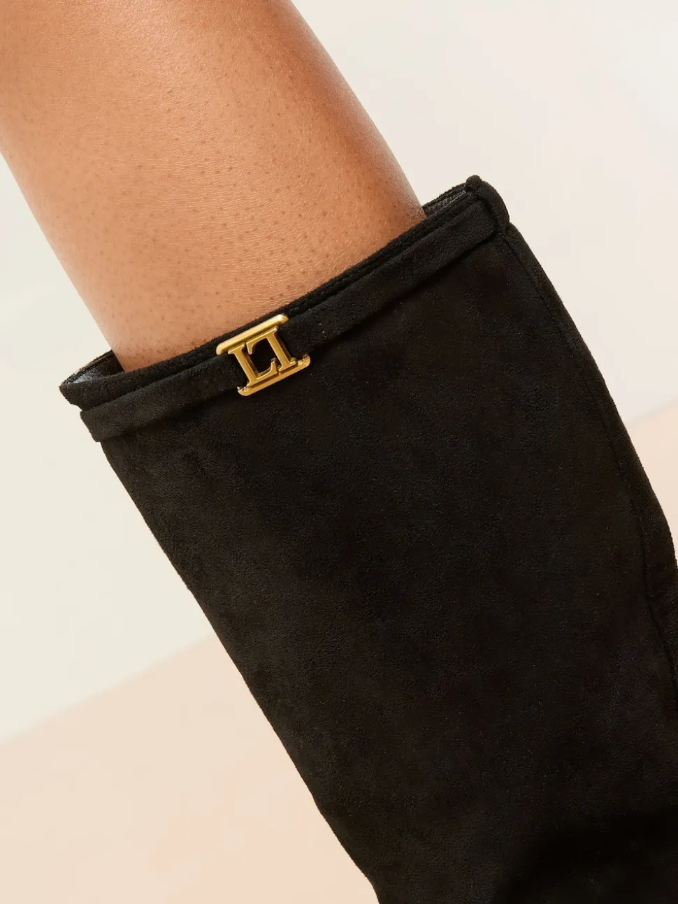 Lipsy Black Standard fit Knee High Boots