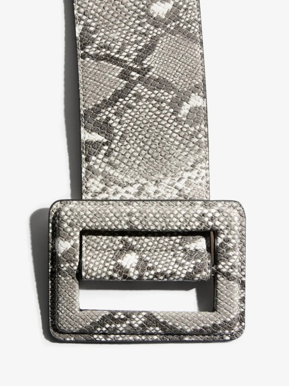 Lipsy Black Wide Buckle Belt