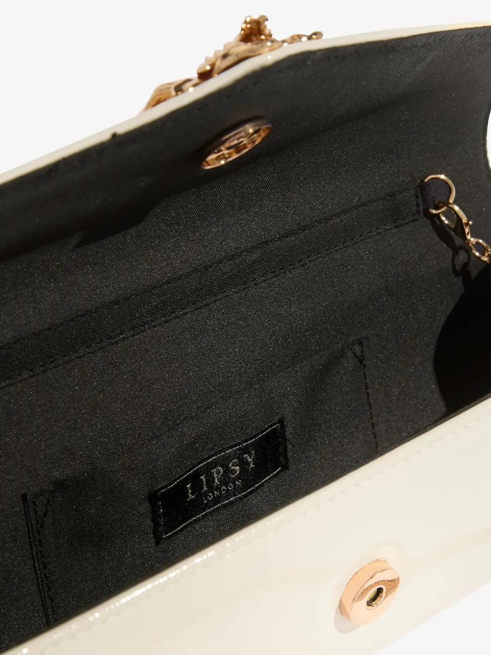 Lipsy Ivory Clutch Bag