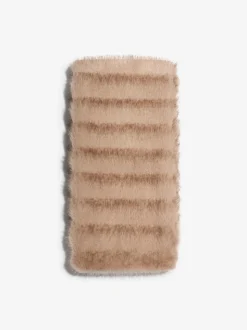 Lipsy Neutral Faux Fur Scarf