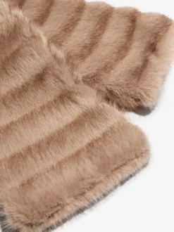 Lipsy Neutral Faux Fur Scarf