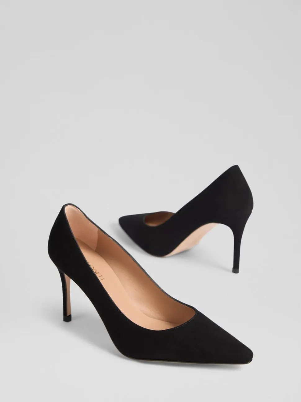 LK Bennett Black New Floret Signature Courts