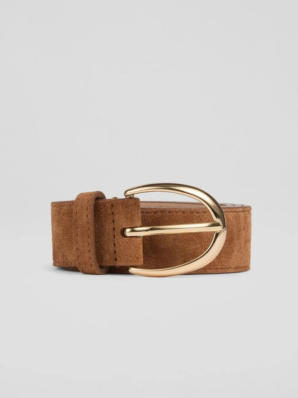 LK Bennett Brown Classic Cotton Jeans Belt