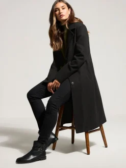 Long Tall Sally Black City Coat