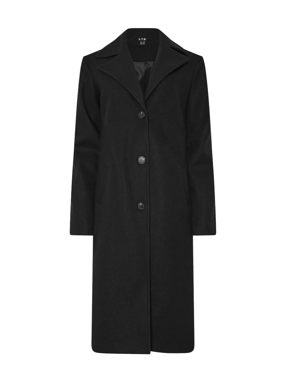 Long Tall Sally Black City Coat