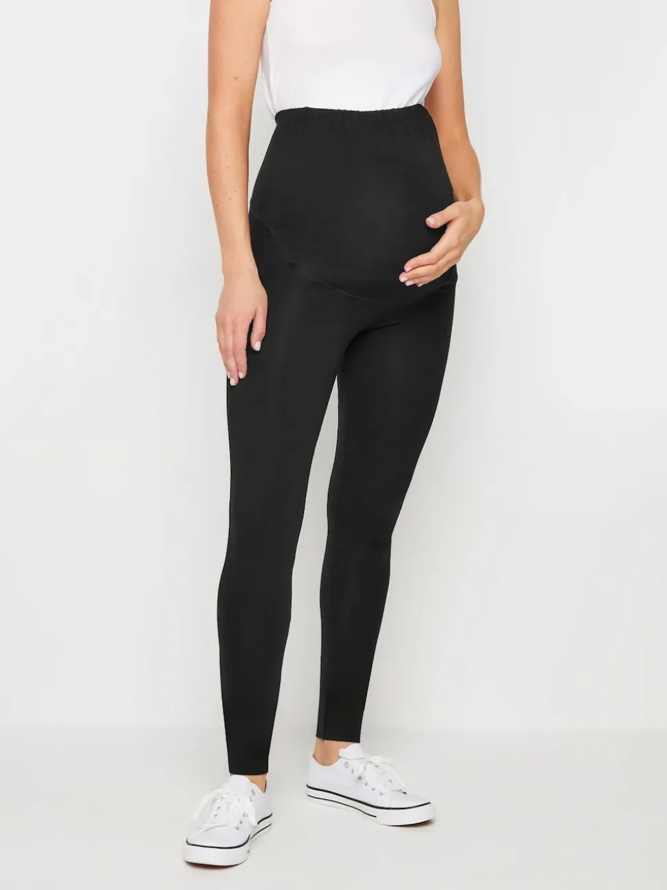 Long Tall Sally Black Maternity Premium Leggings