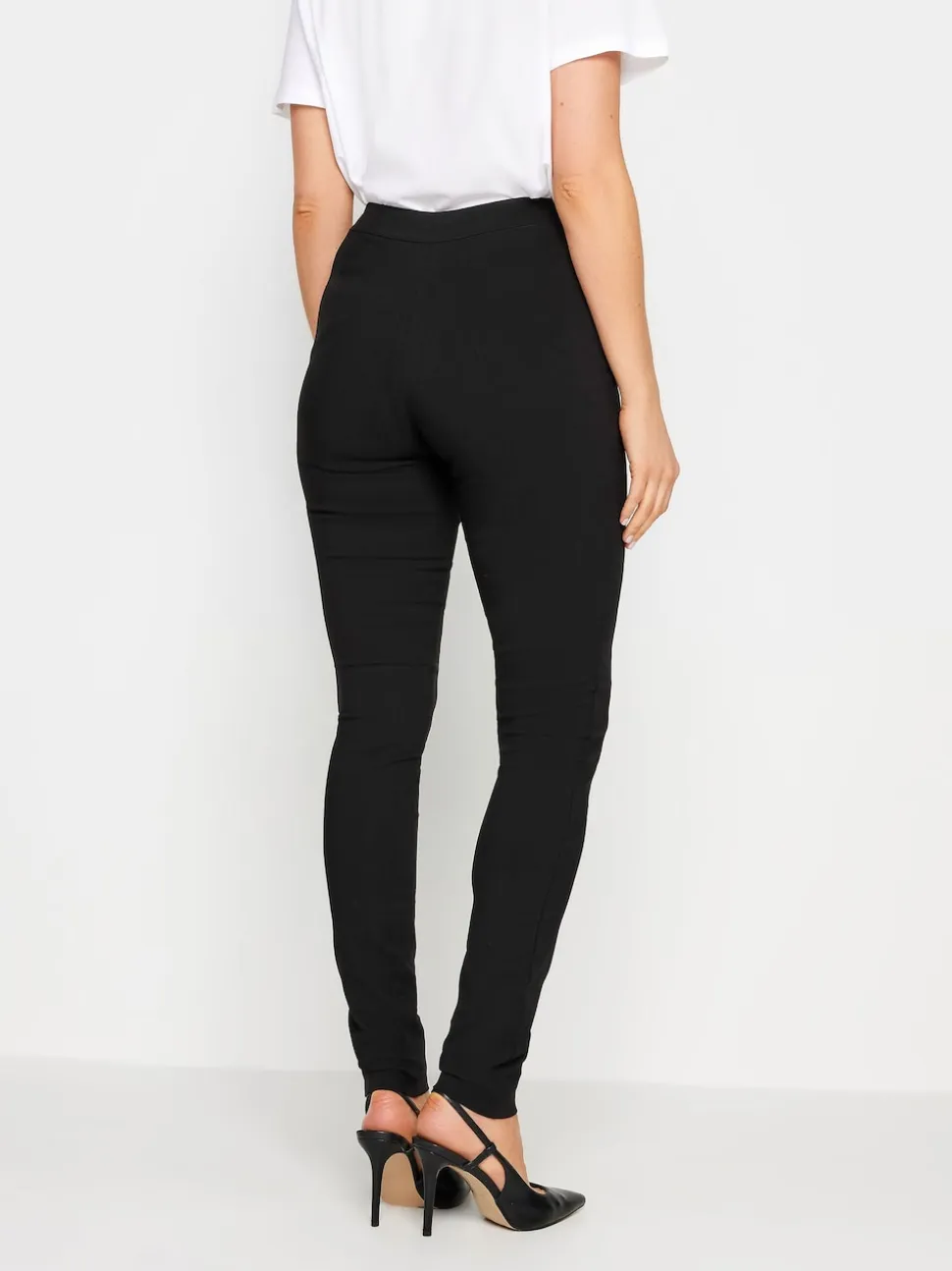 Long Tall Sally Black Stretch Skinny Trousers