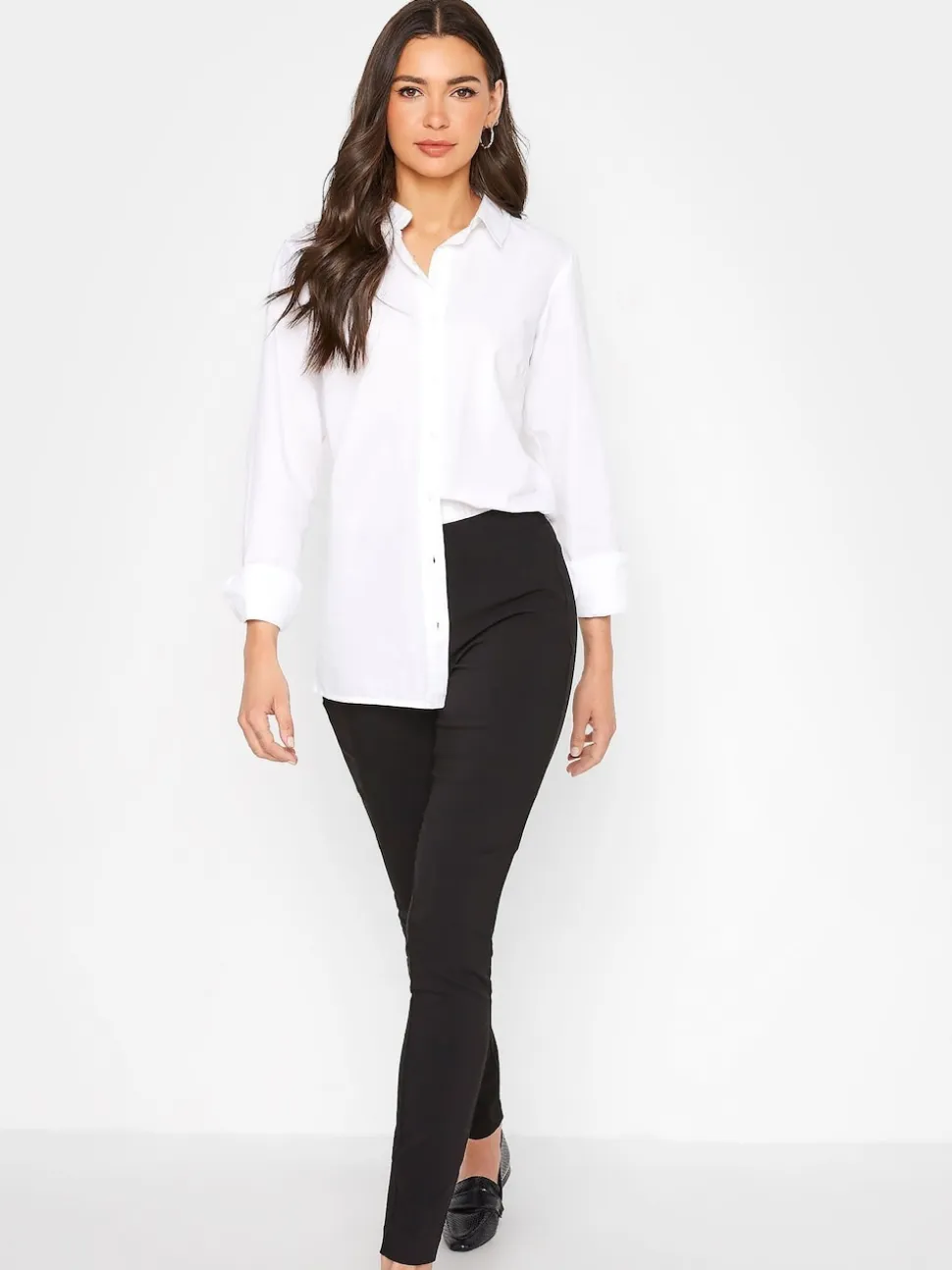 Long Tall Sally Black Stretch Skinny Trousers