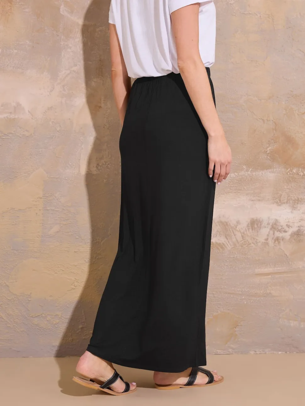 Long Tall Sally Black Tube Maxi Skirt