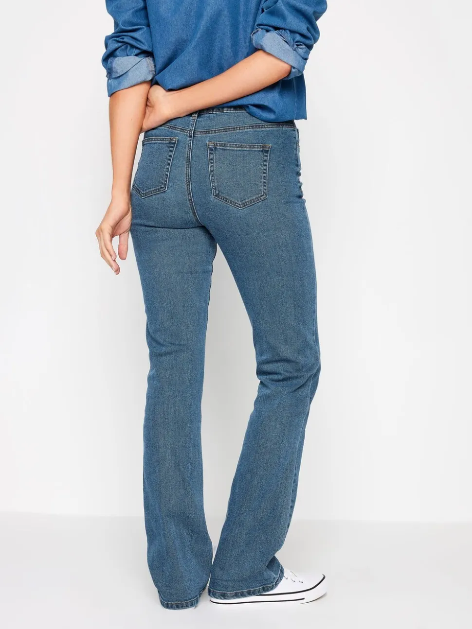 Long Tall Sally Blue Bootcut Jeans
