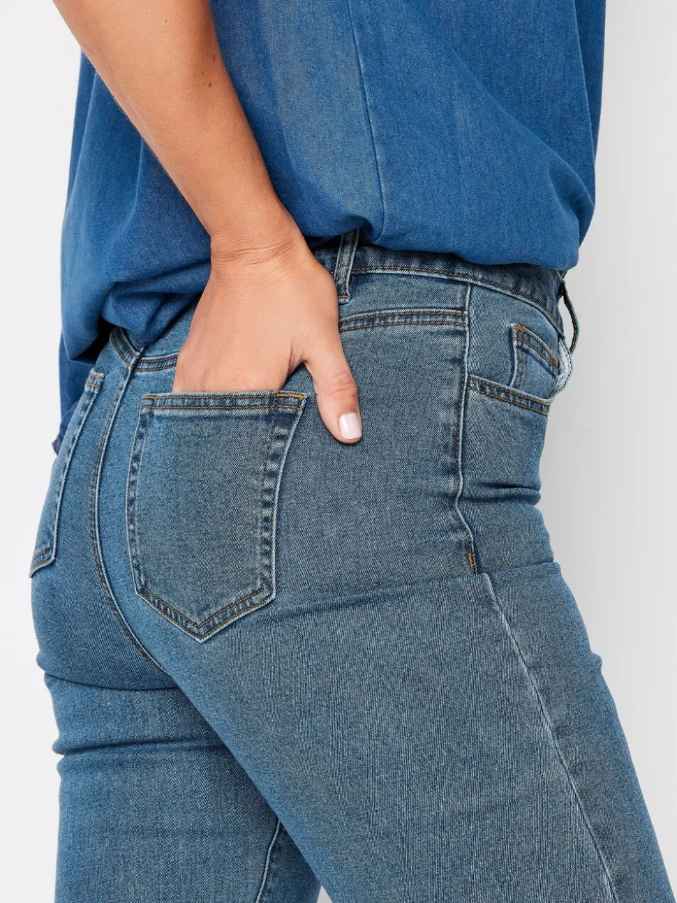 Long Tall Sally Blue Bootcut Jeans