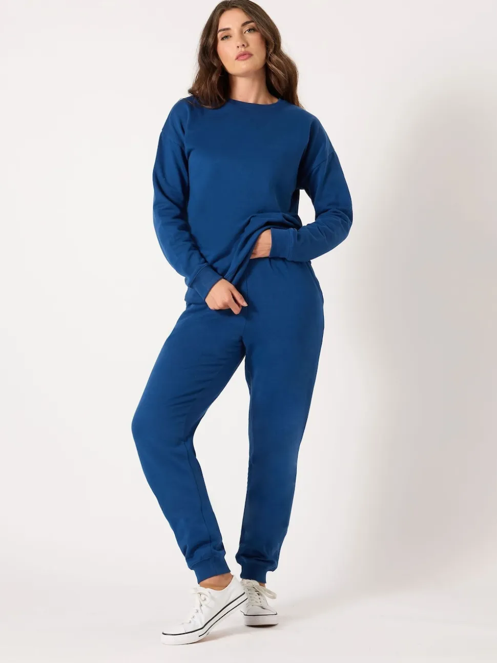 Long Tall Sally Blue Cuffed Joggers
