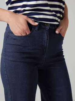 Long Tall Sally Blue Wide Leg Jeans