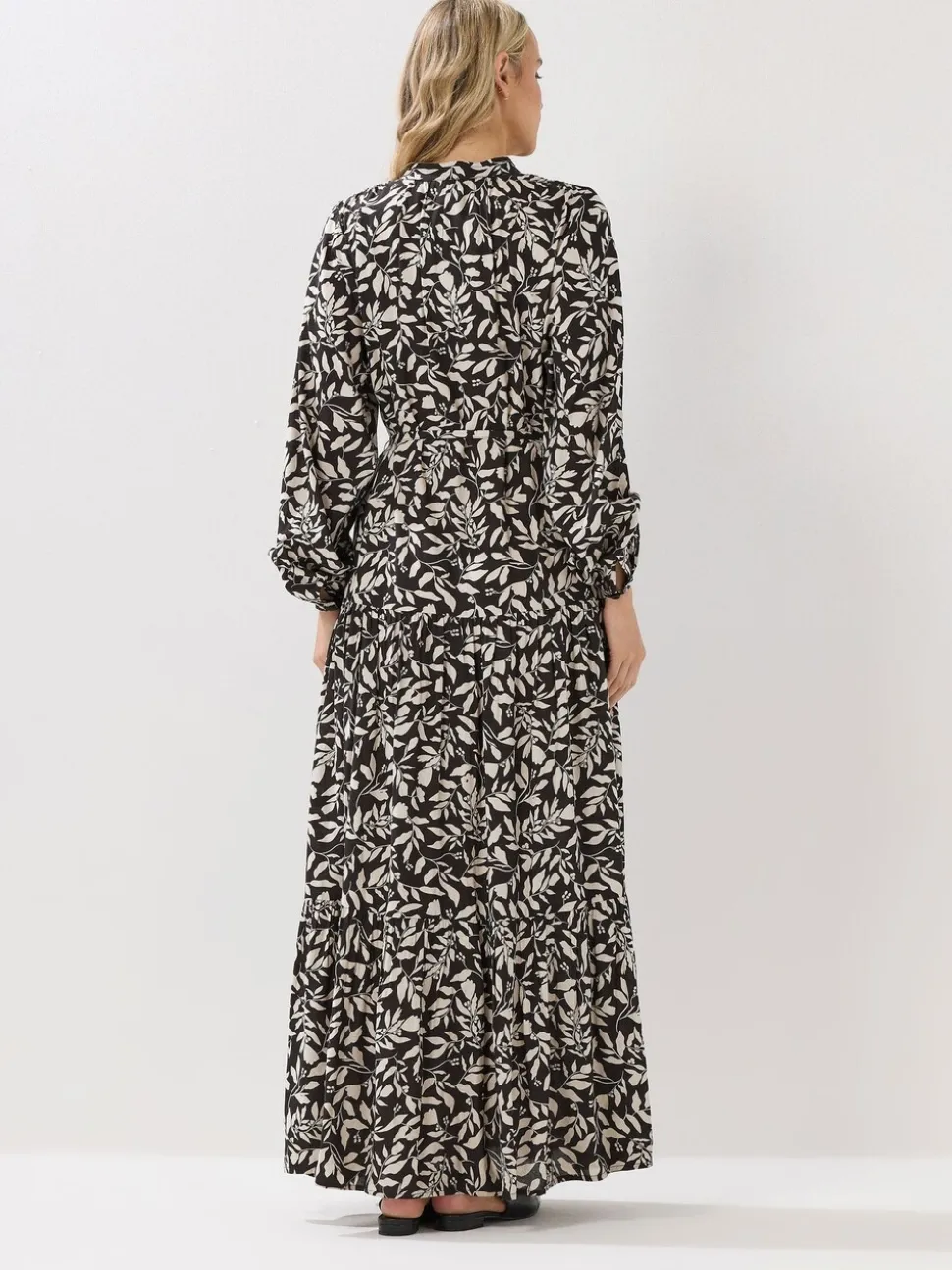 Long Tall Sally Brown Tie Waist Maxi Dress