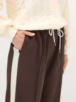 Long Tall Sally Brown Wide Leg Trousers