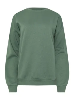 Long Tall Sally Green Crew Neck Sweatshirt