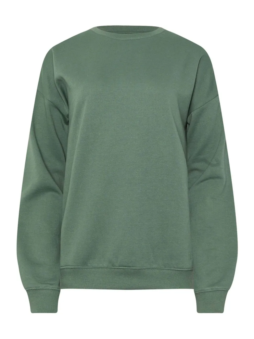 Long Tall Sally Green Crew Neck Sweatshirt