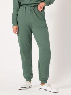 Long Tall Sally Green Cuffed Joggers