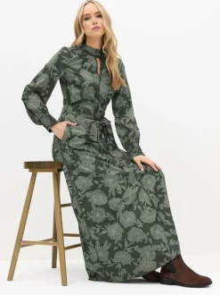 Long Tall Sally Green High Neck Maxi Dress