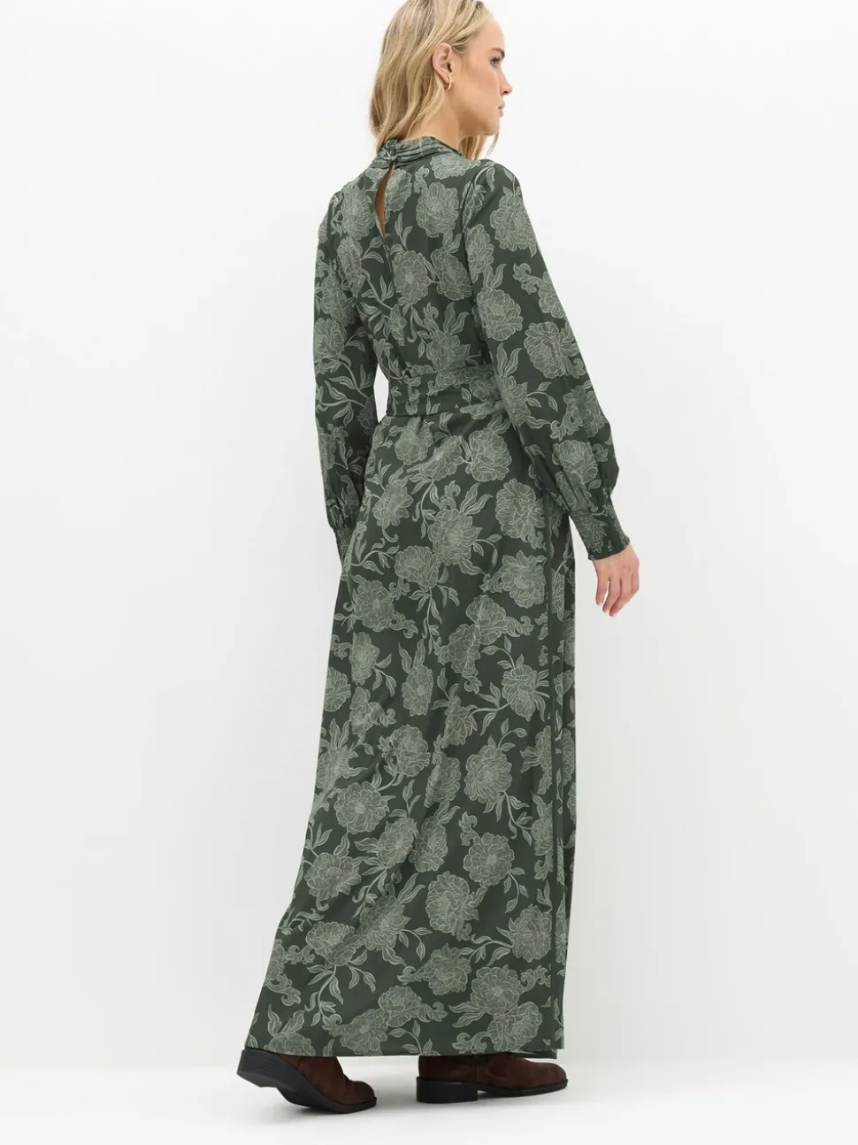 Long Tall Sally Green High Neck Maxi Dress