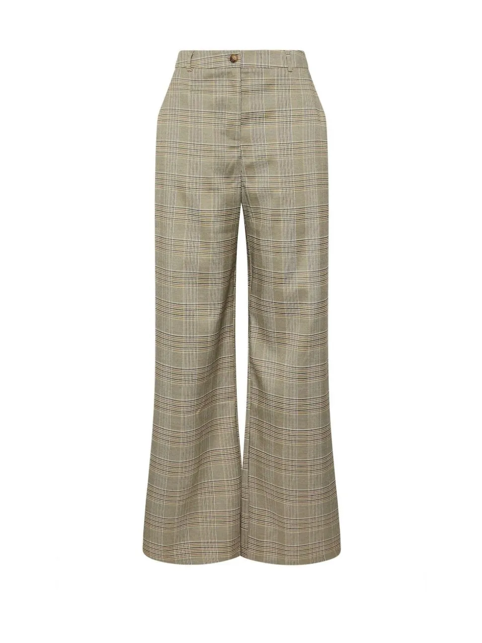 Long Tall Sally Green Wide Leg Trousers