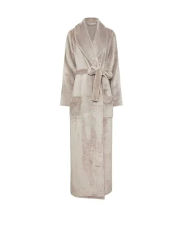 Long Tall Sally Natural Super Luxe Shawl Maxi Robe