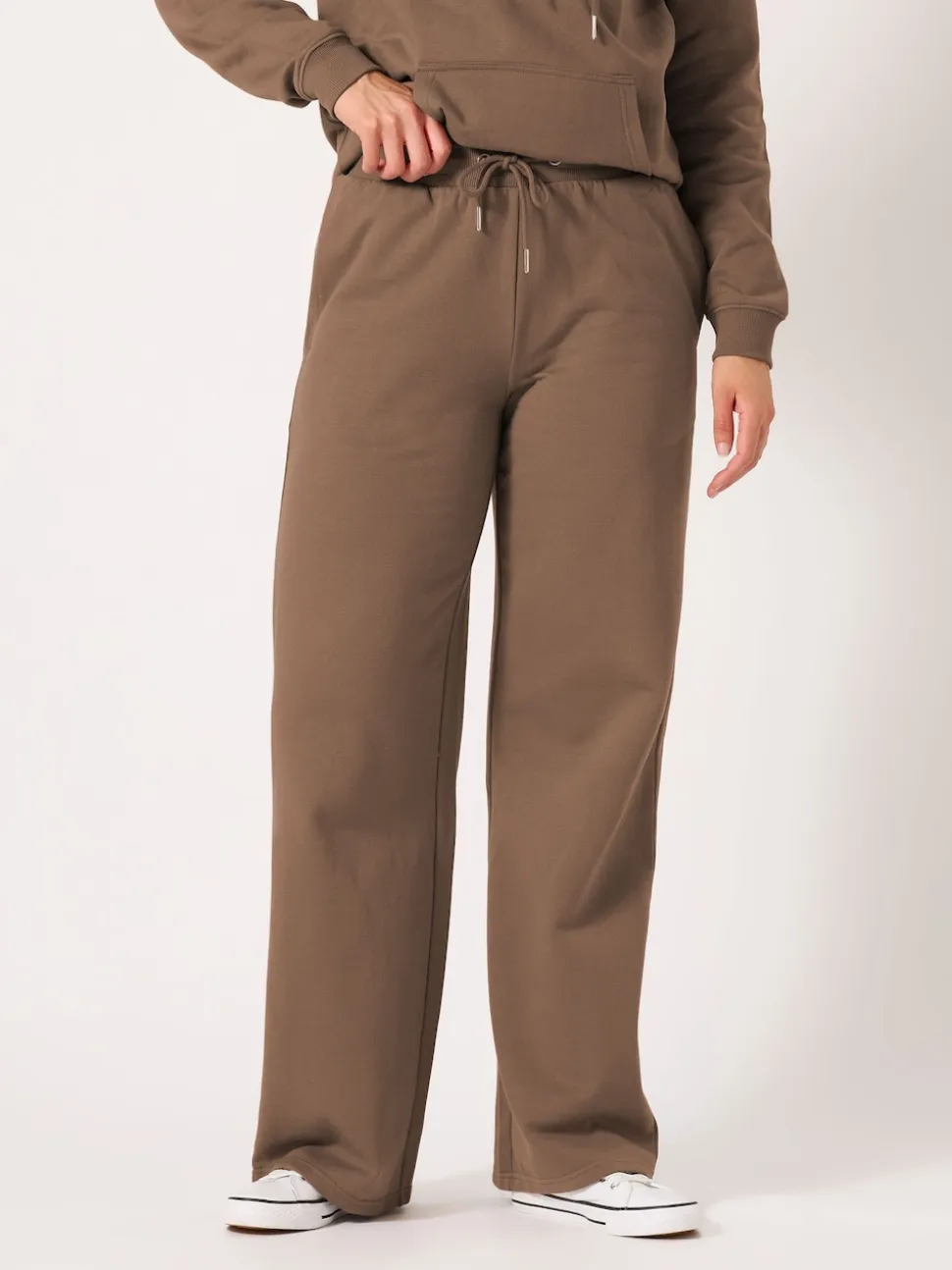 Long Tall Sally Natural Wide Fit Wide Leg Joggers