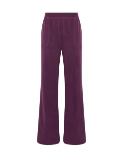 Long Tall Sally Purple Microfleece Joggers