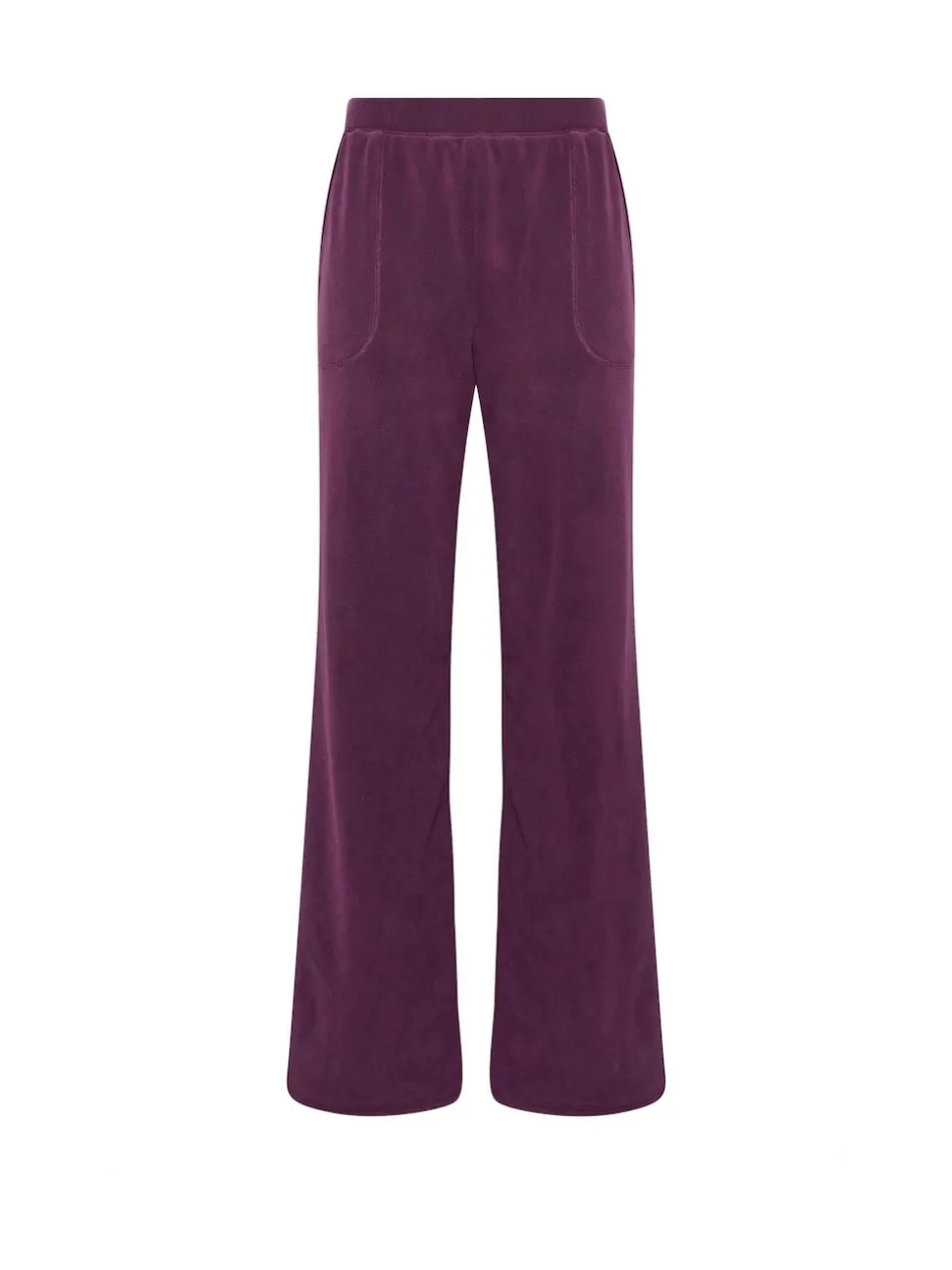 Long Tall Sally Purple Microfleece Joggers