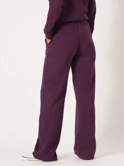 Long Tall Sally Purple Wide Fit Wide Leg Joggers