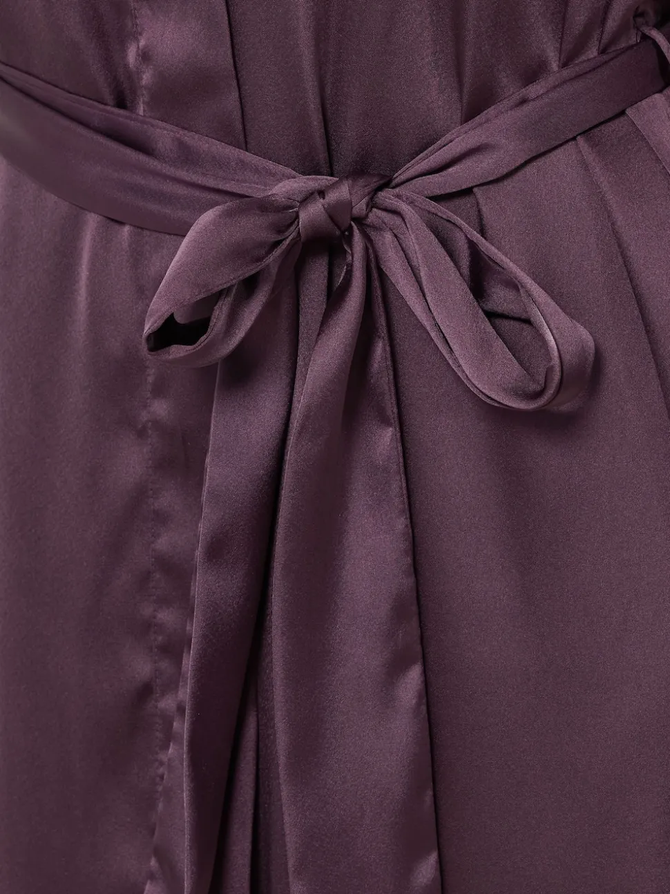 Long Tall Sally Red Satin Maxi Robe