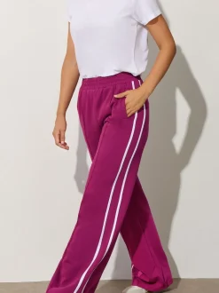 Long Tall Sally Red Two Stripe Joggers