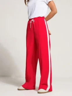 Long Tall Sally Red Wide Leg Trousers